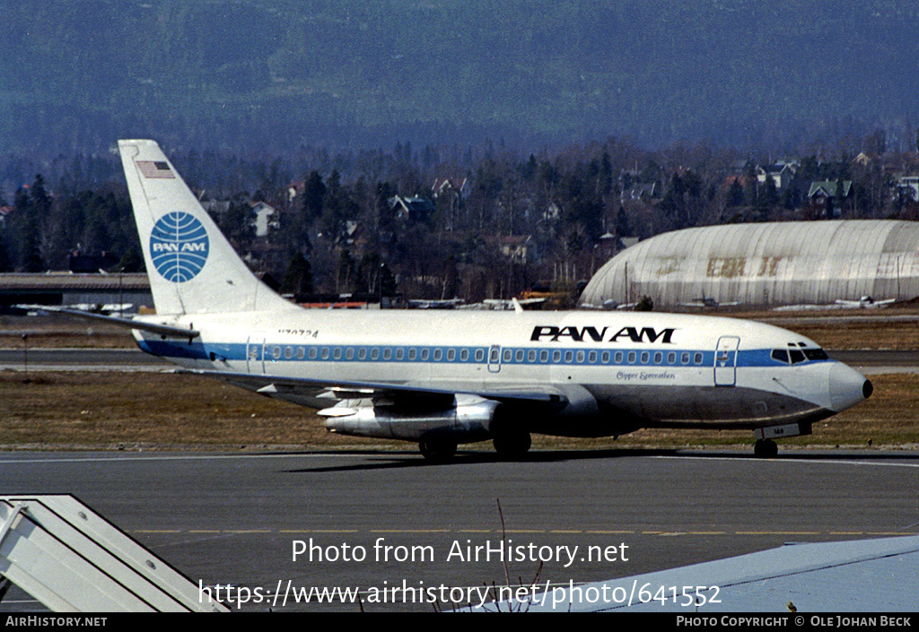 Aircraft Photo of N70724 | Boeing 737-297/Adv | Pan American World Airways - Pan Am | AirHistory.net #641552