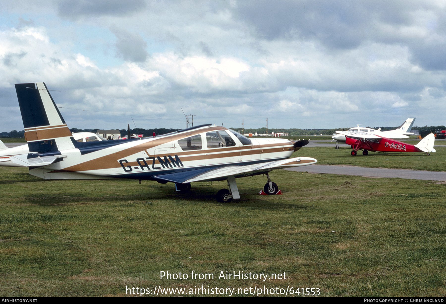 Aircraft Photo of G-AZMM | Socata ST-10 Diplomate | AirHistory.net #641553