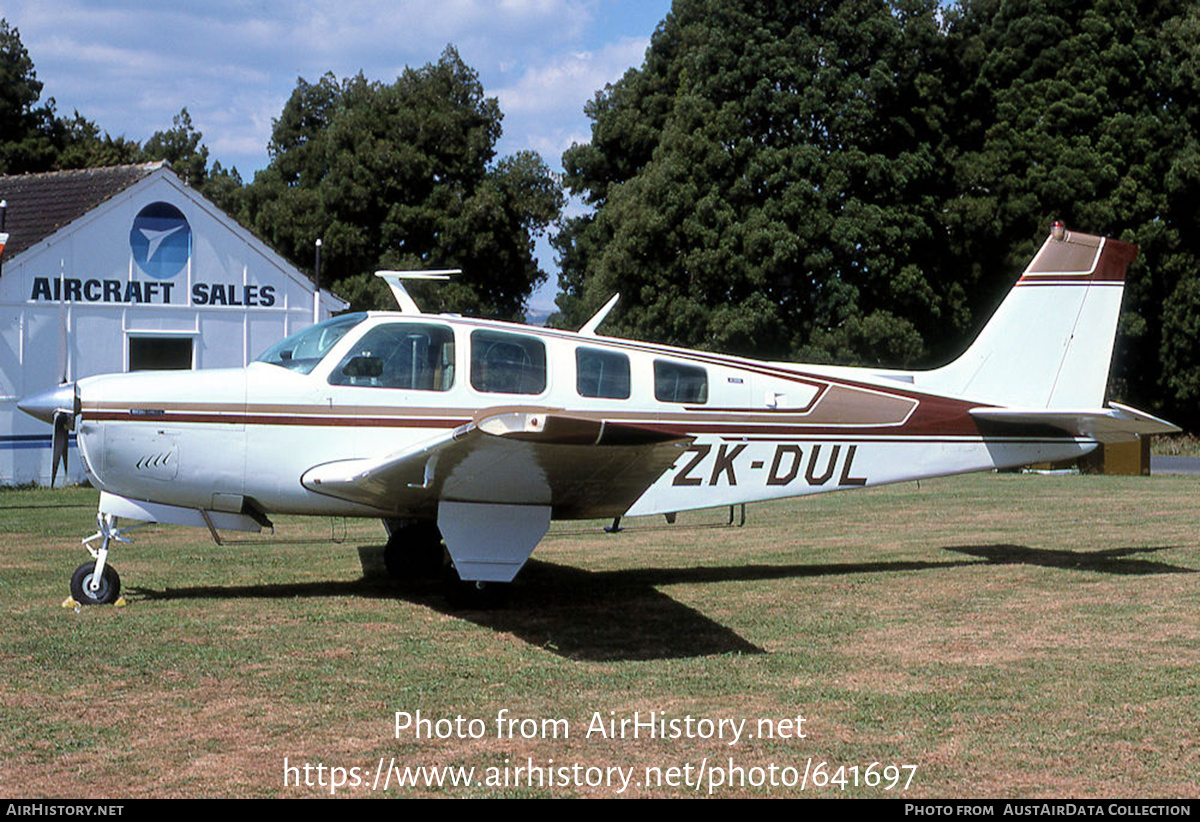 Aircraft Photo of ZK-DUL | Beech A36 Bonanza 36 | AirHistory.net #641697