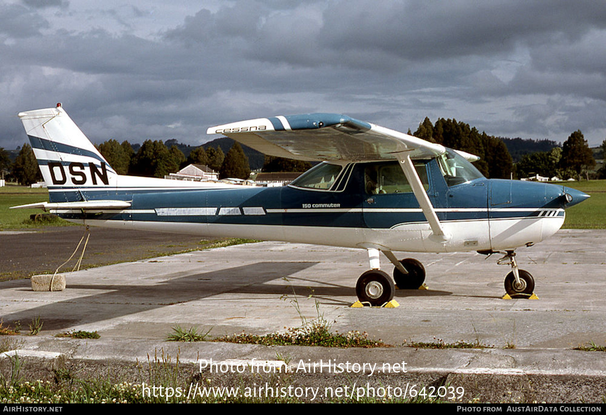 Aircraft Photo of ZK-DSN / DSN | Cessna 150L | AirHistory.net #642039