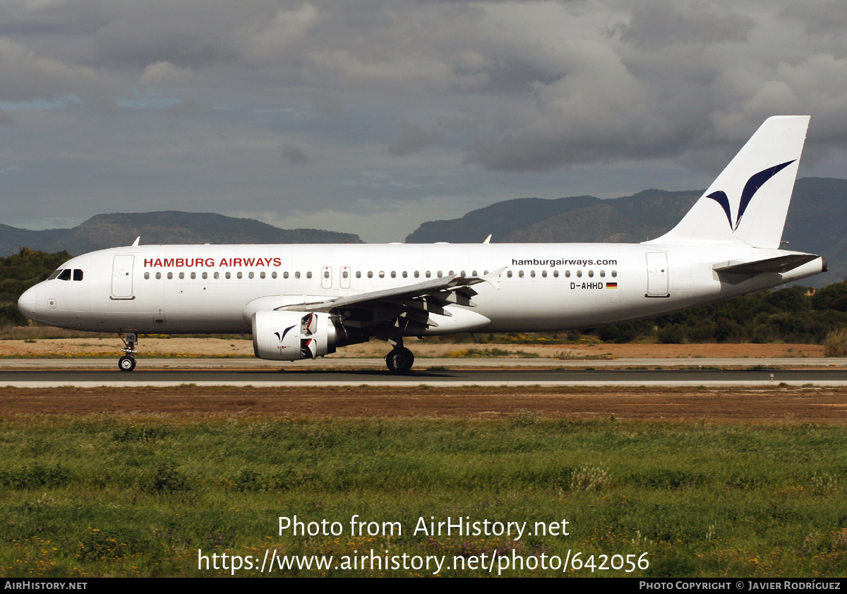 Aircraft Photo of D-AHHD | Airbus A320-214 | Hamburg Airways | AirHistory.net #642056