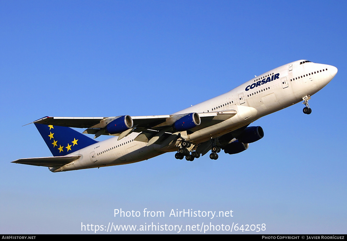 Aircraft Photo of G-BDXE | Boeing 747-236B | Corsair | AirHistory.net #642058