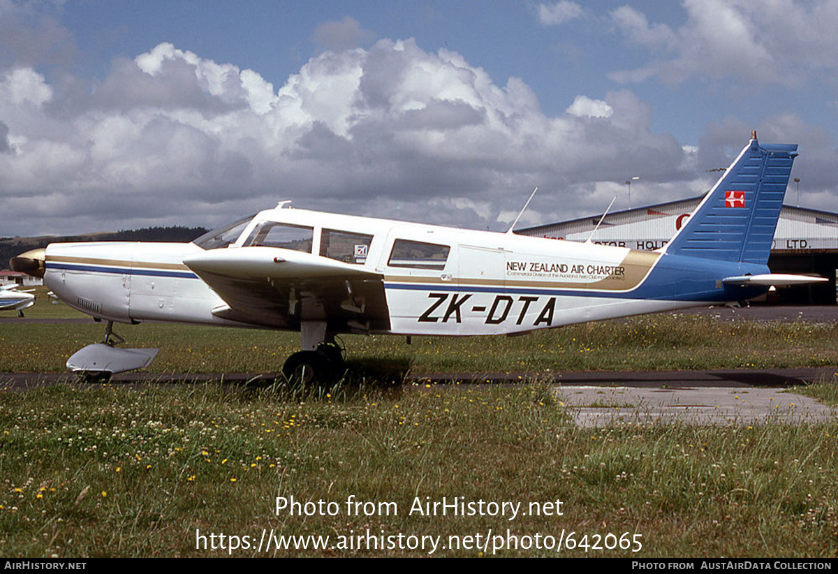 Aircraft Photo of ZK-DTA | Piper PA-32-300 Cherokee Six D | New Zealand Air Charter | AirHistory.net #642065