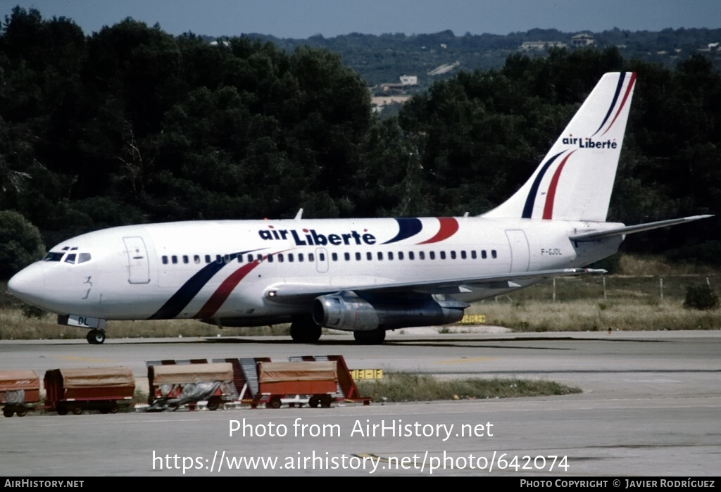 Aircraft Photo of F-GJDL | Boeing 737-210C | Air Liberté | AirHistory.net #642074