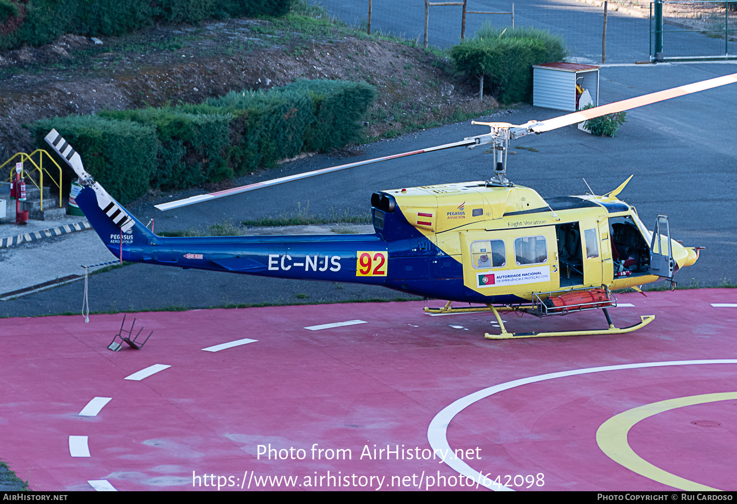 Aircraft Photo of EC-NJS | Bell 212 AH.1 | Pegasus Aviación | AirHistory.net #642098