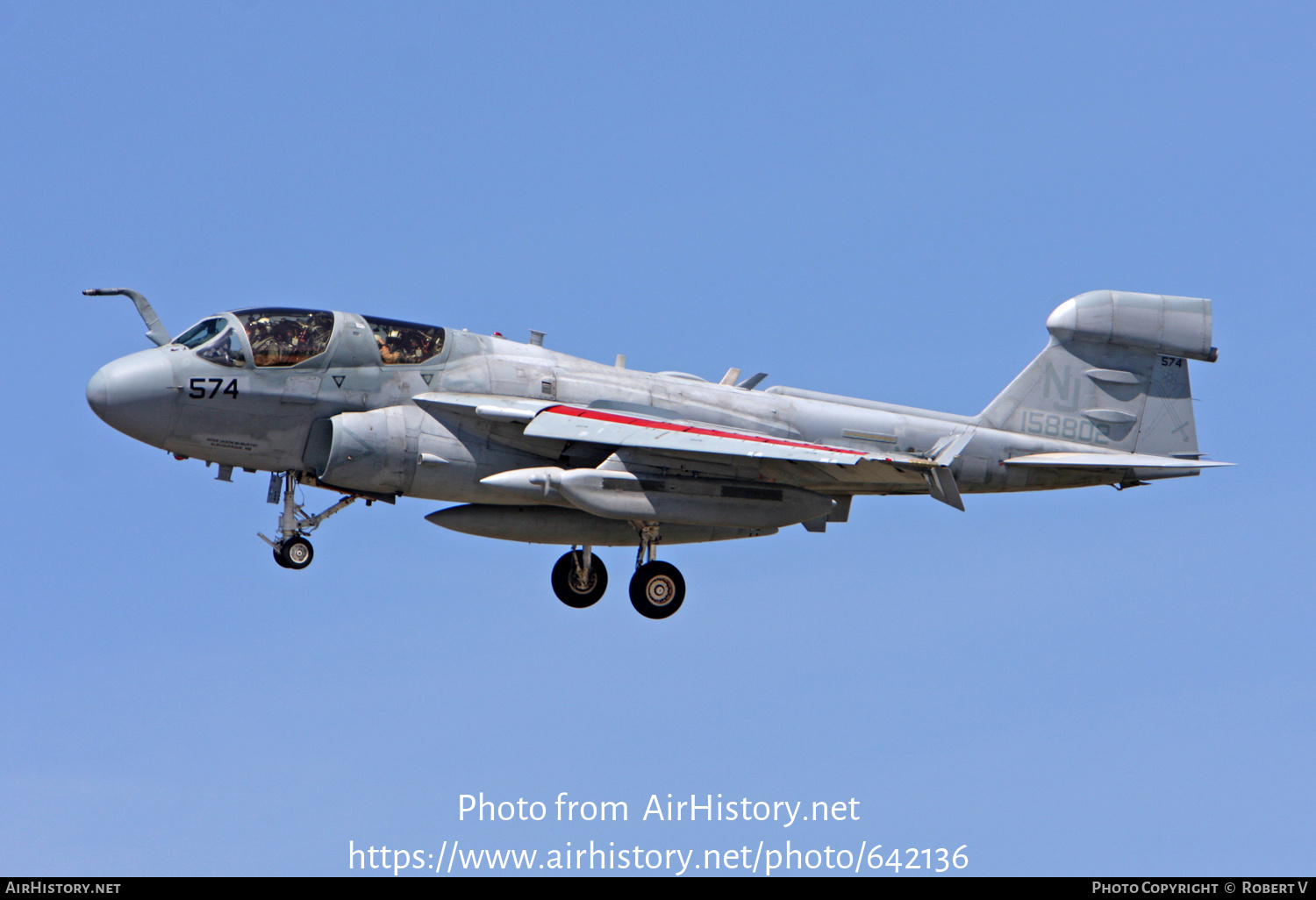 Aircraft Photo of 158802 | Grumman EA-6B Prowler (G-128) | USA - Navy | AirHistory.net #642136