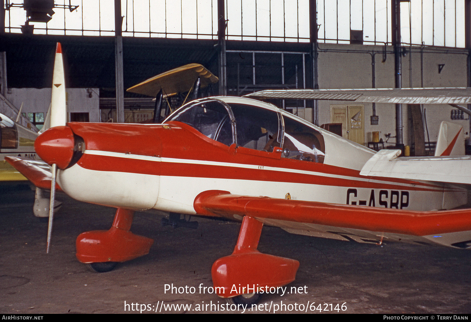 Aircraft Photo of G-ASRP | SAN Jodel DR-1050 Ambassadeur | AirHistory.net #642146