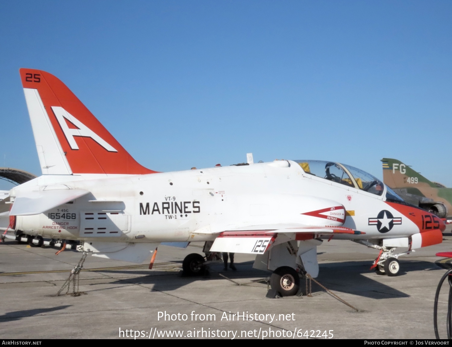 Aircraft Photo of 165468, McDonnell Douglas T-45C Goshawk, USA - Marines