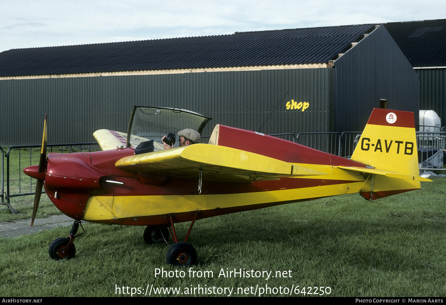 Aircraft Photo of G-AVTB | Tipsy T-66 Nipper RA45 Srs 3 | AirHistory.net #642250