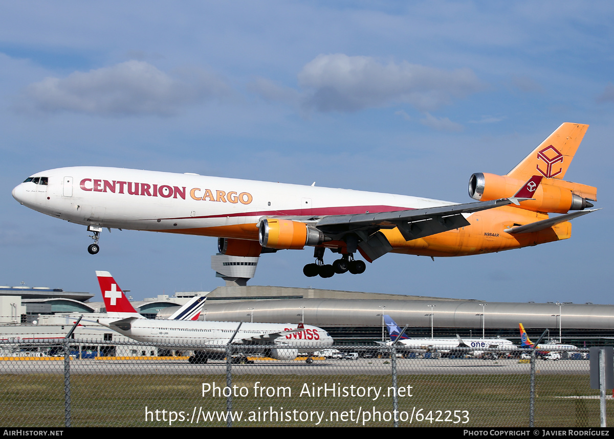 Aircraft Photo of N984AR | McDonnell Douglas MD-11/F | Centurion Cargo | AirHistory.net #642253