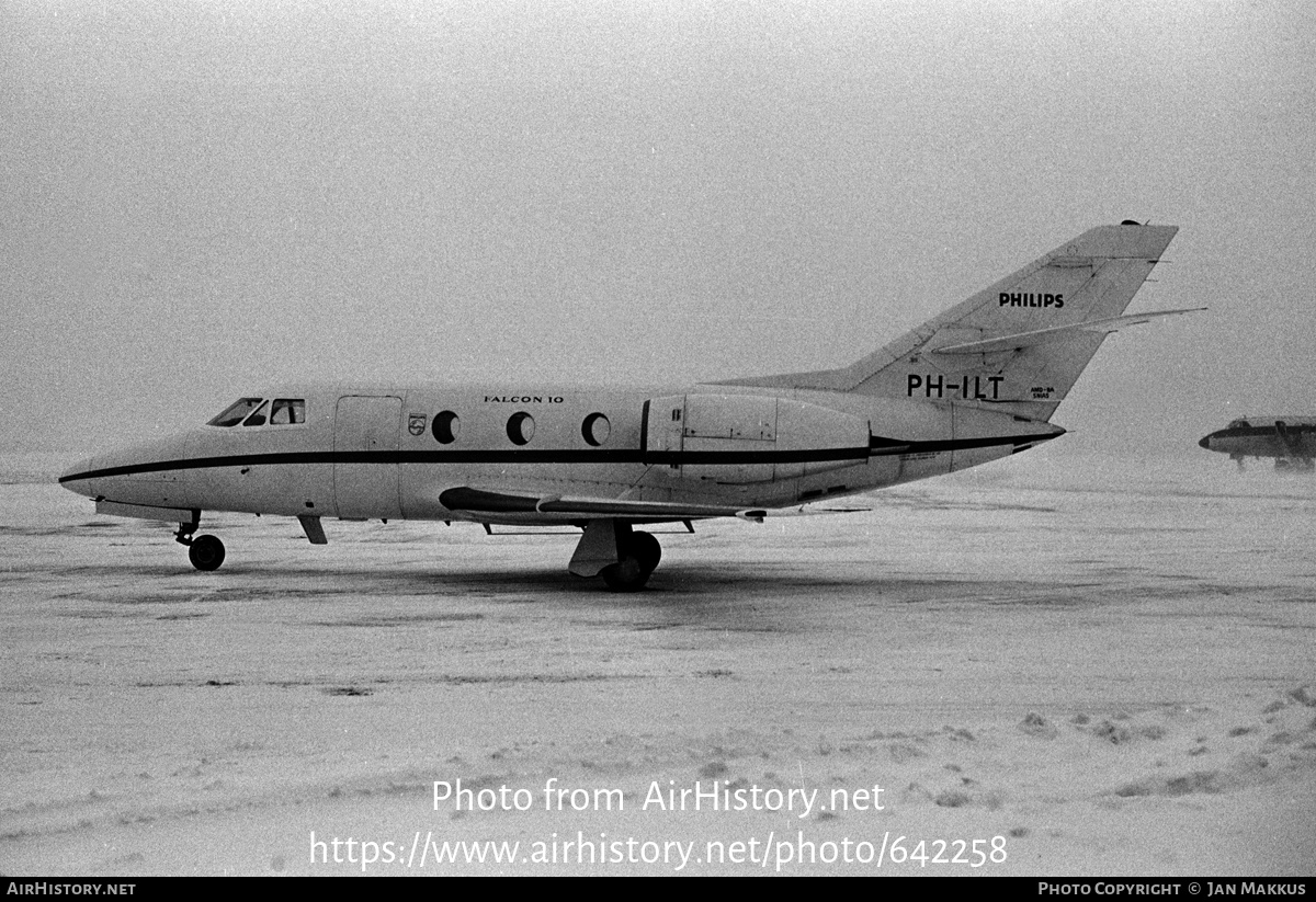 Aircraft Photo of PH-ILT | Dassault Falcon 10 | Philips | AirHistory.net #642258