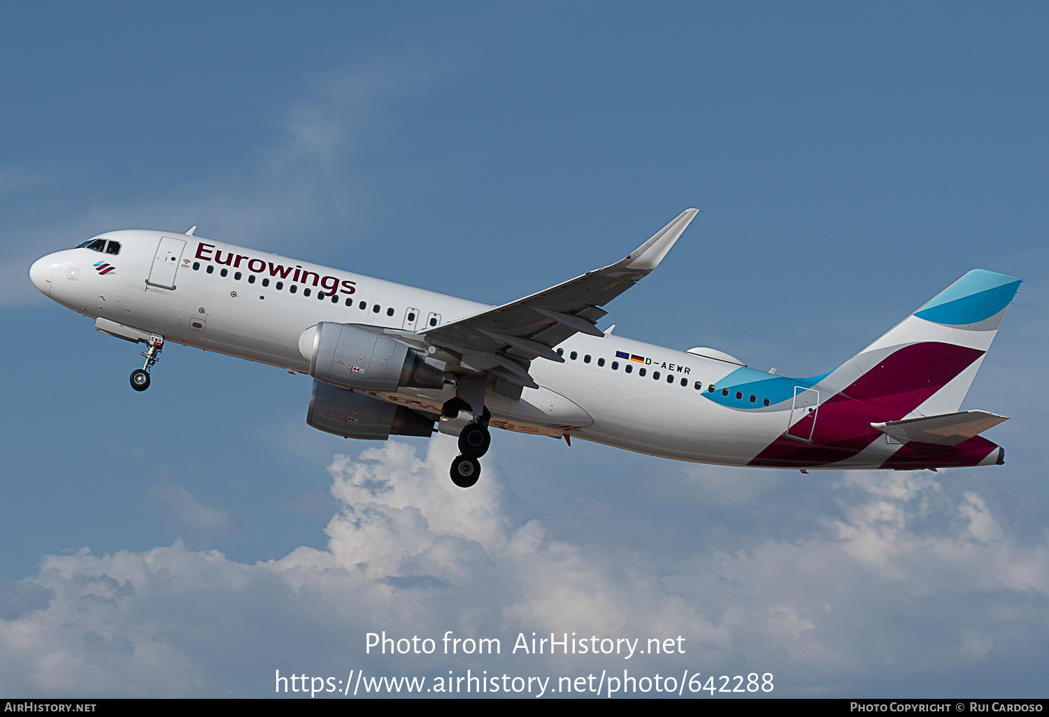 Aircraft Photo of D-AEWR | Airbus A320-214 | Eurowings | AirHistory.net #642288