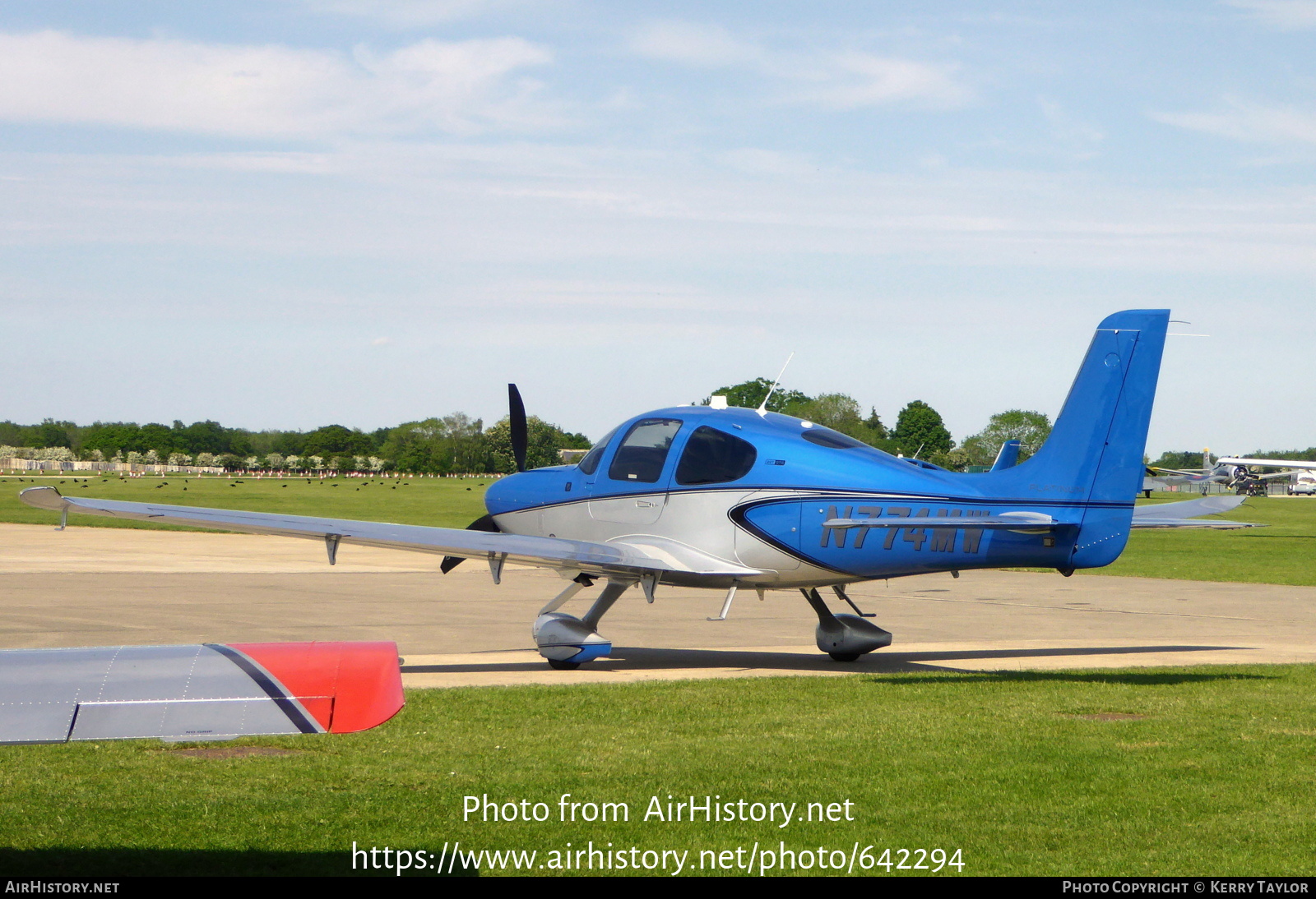 Aircraft Photo of N774MW | Cirrus SR-22T G6-GTS Platinum | AirHistory.net #642294