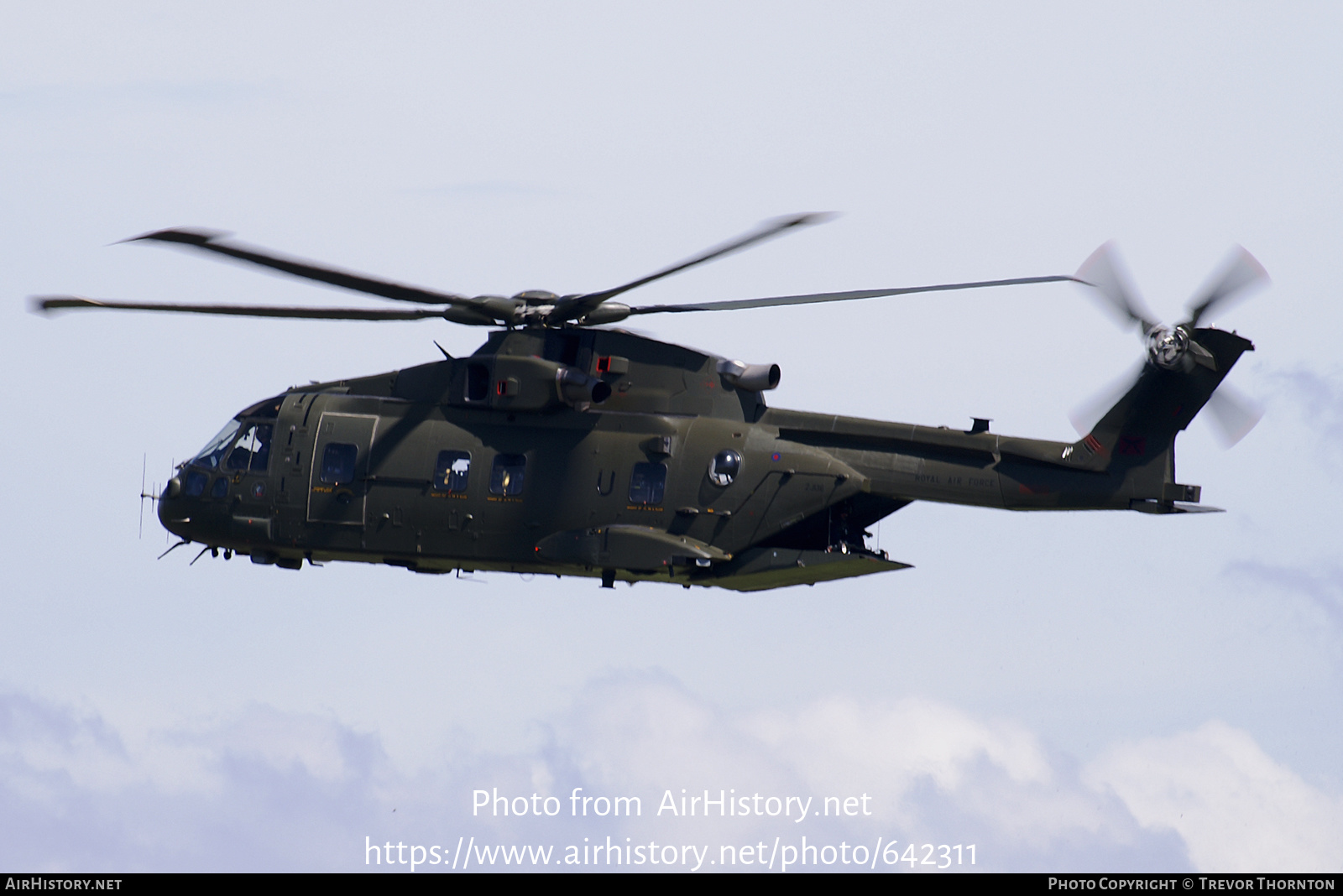 Aircraft Photo of ZJ136 | EHI EH101-411 Merlin HC3 | UK - Air Force | AirHistory.net #642311