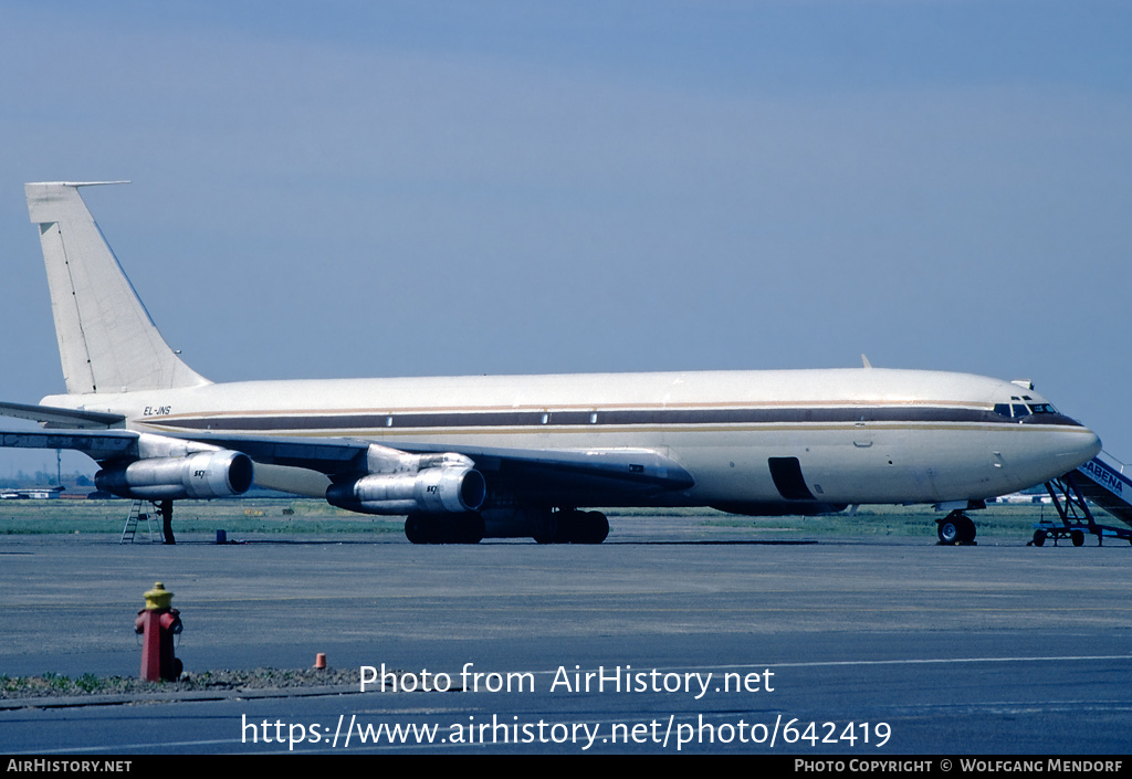 Aircraft Photo of EL-JNS | Boeing 707-323C | Skyair Cargo | AirHistory.net #642419