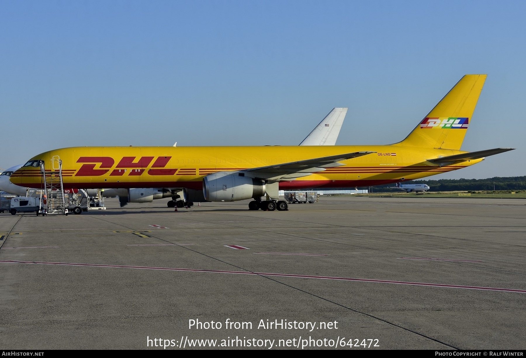 Aircraft Photo of OE-LND | Boeing 757-23N(PCF) | DHL International | AirHistory.net #642472