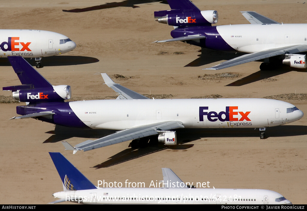 Aircraft Photo of N577FE | McDonnell Douglas MD-11/F | FedEx Express - Federal Express | AirHistory.net #642481