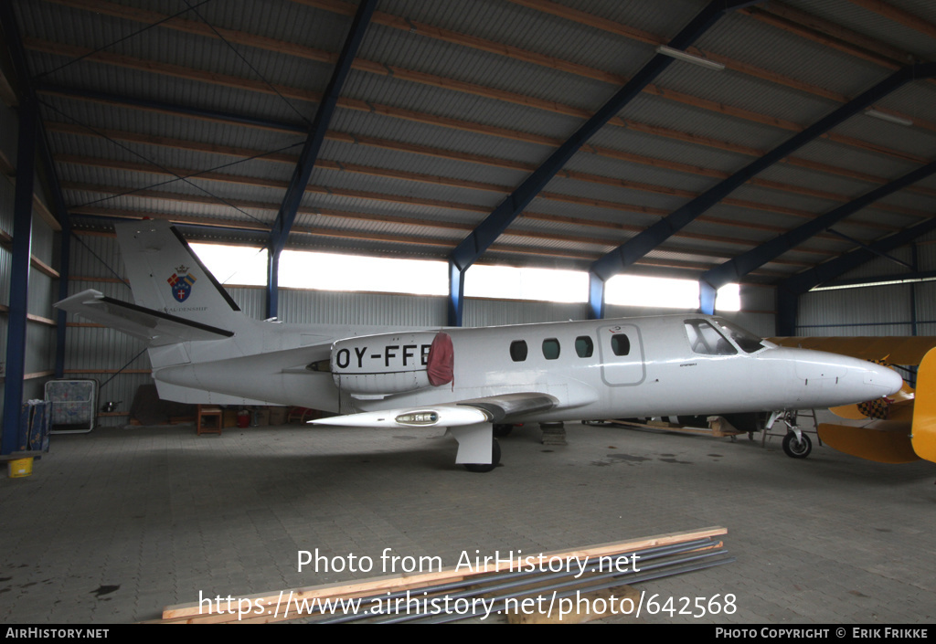 Aircraft Photo of OY-FFB | Cessna 500 Citation I | Royal Denship | AirHistory.net #642568