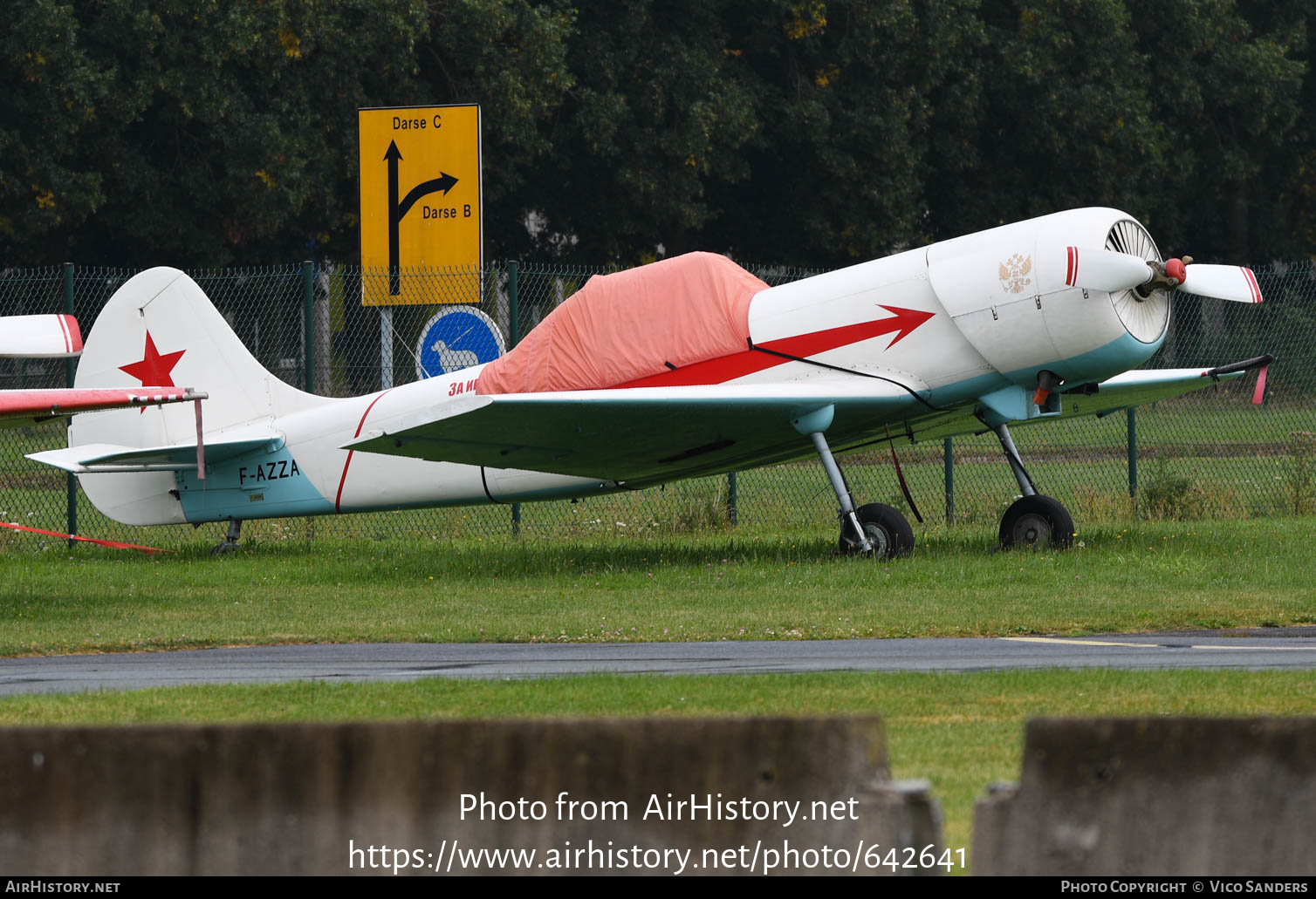 Aircraft Photo of F-AZZA | Yakovlev Yak-50 | AirHistory.net #642641