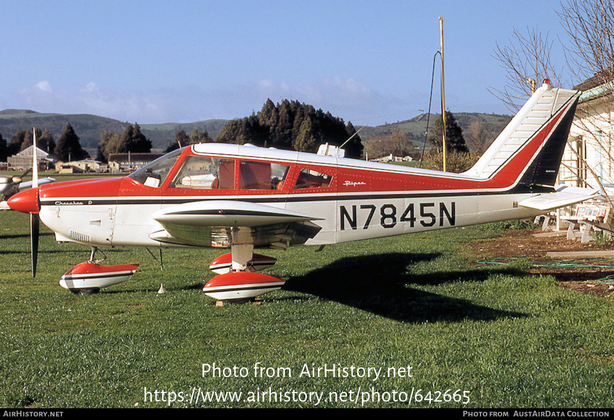 Aircraft Photo of N7845N | Piper PA-28-180 Cherokee D | AirHistory.net #642665