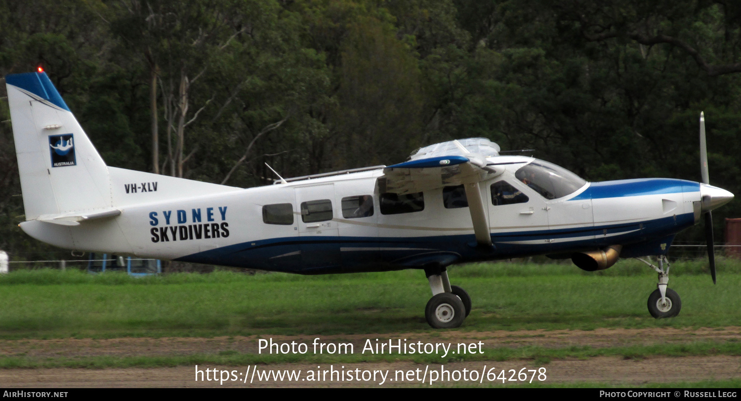 Aircraft Photo of VH-XLV | Cessna 208 Caravan I | Sydney Skydivers | AirHistory.net #642678