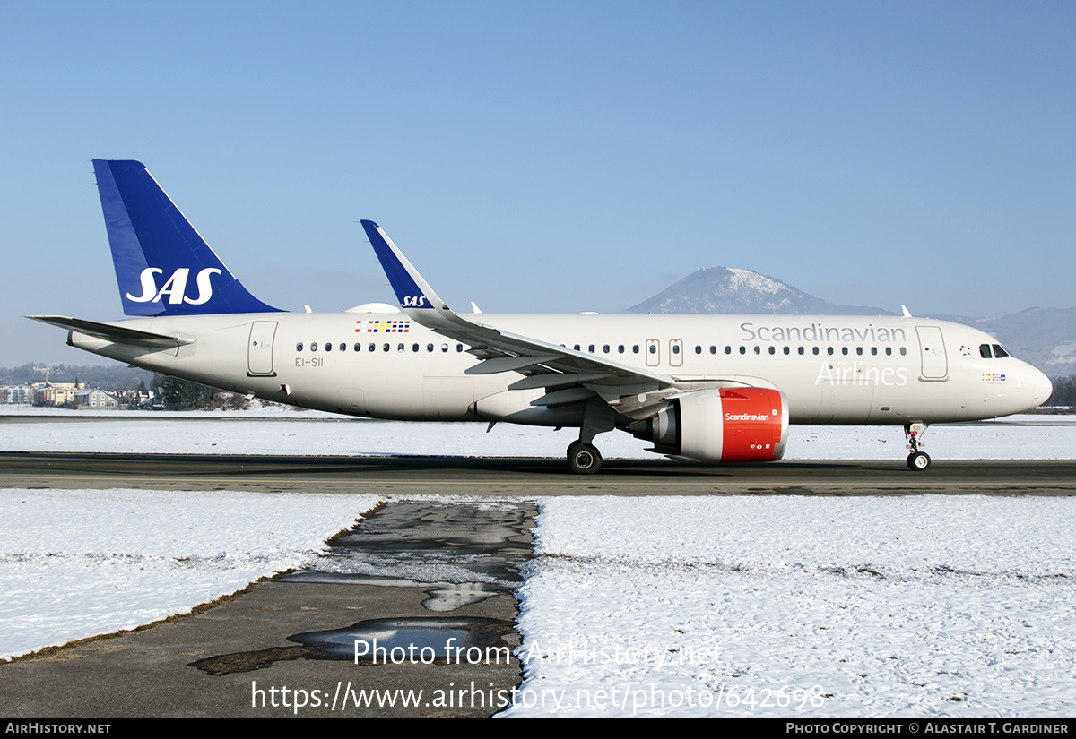 Aircraft Photo of EI-SII | Airbus A320-251N | Scandinavian Airlines - SAS | AirHistory.net #642698