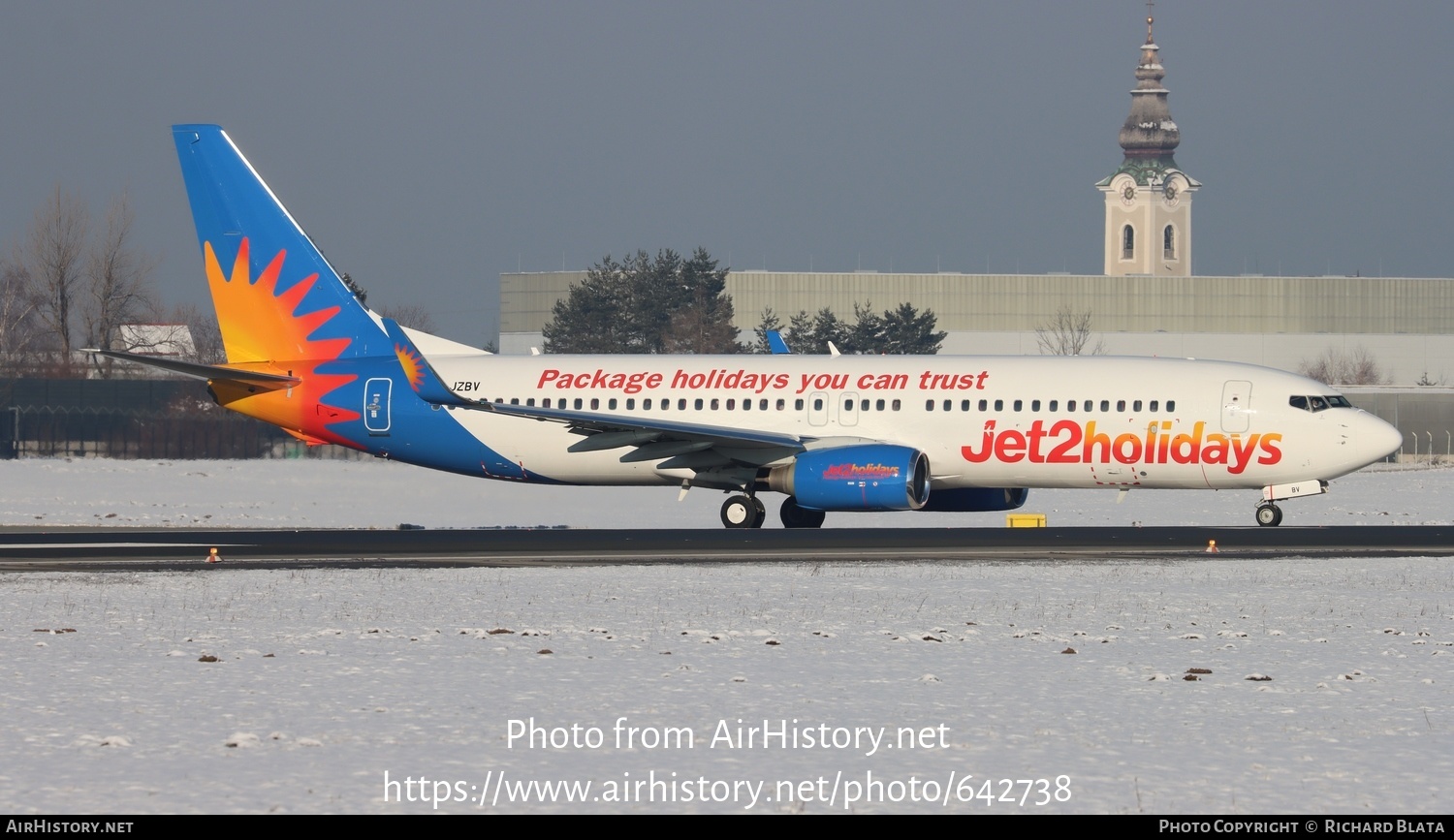 Aircraft Photo of G-JZBV | Boeing 737-85P | Jet2 Holidays | AirHistory.net #642738