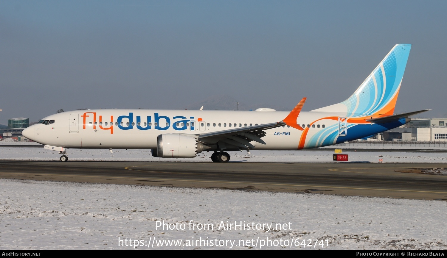 Aircraft Photo of A6-FMI | Boeing 737-8 Max 8 | Flydubai | AirHistory.net #642741