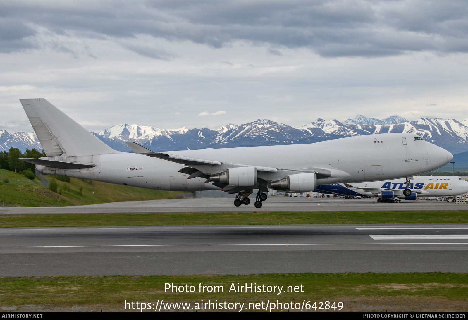 Aircraft Photo of N508KZ | Boeing 747-4KZF/SCD | Atlas Air | AirHistory.net #642849