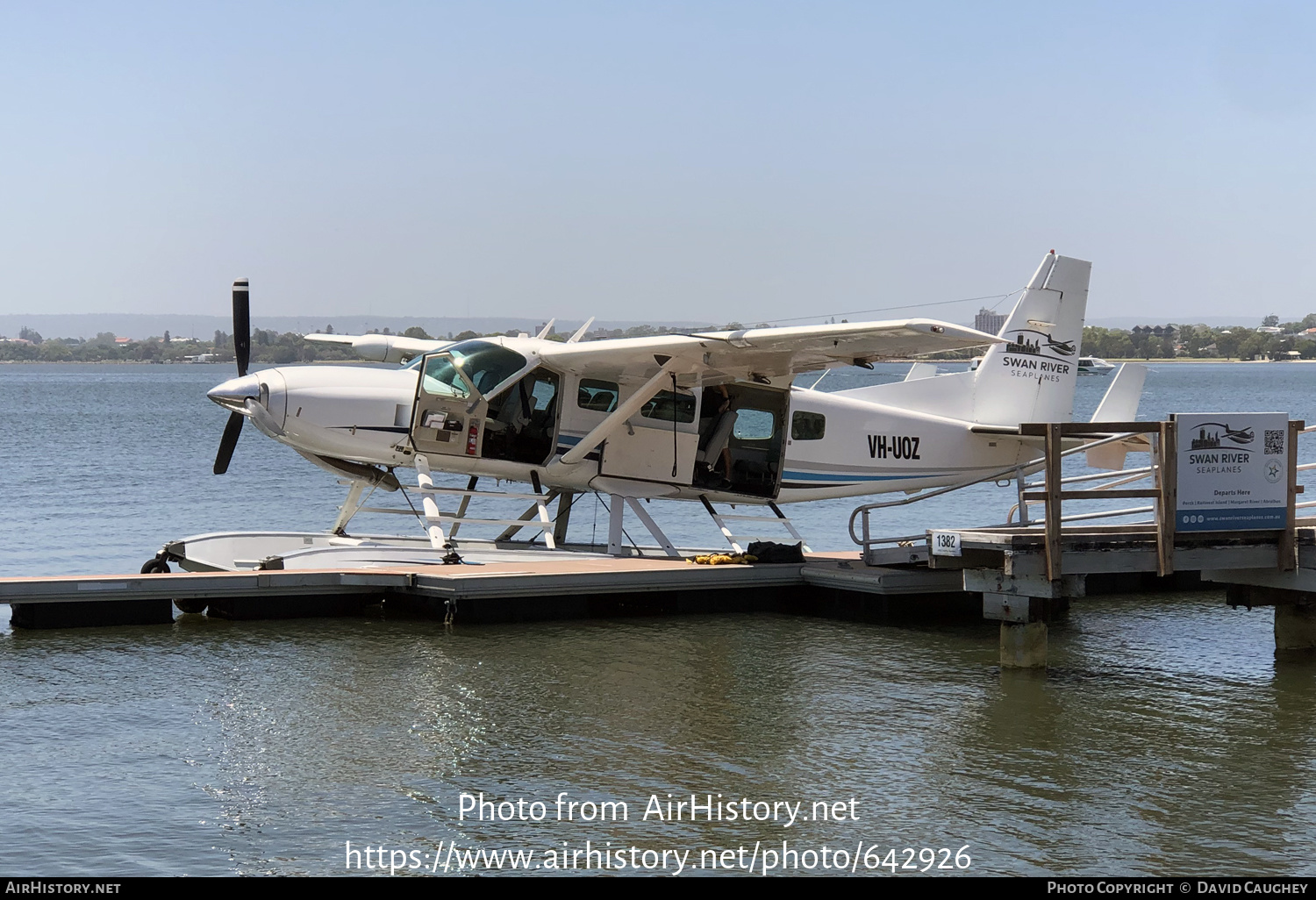 Aircraft Photo of VH-UOZ | Cessna 208 Caravan I | Swan River Seaplanes | AirHistory.net #642926