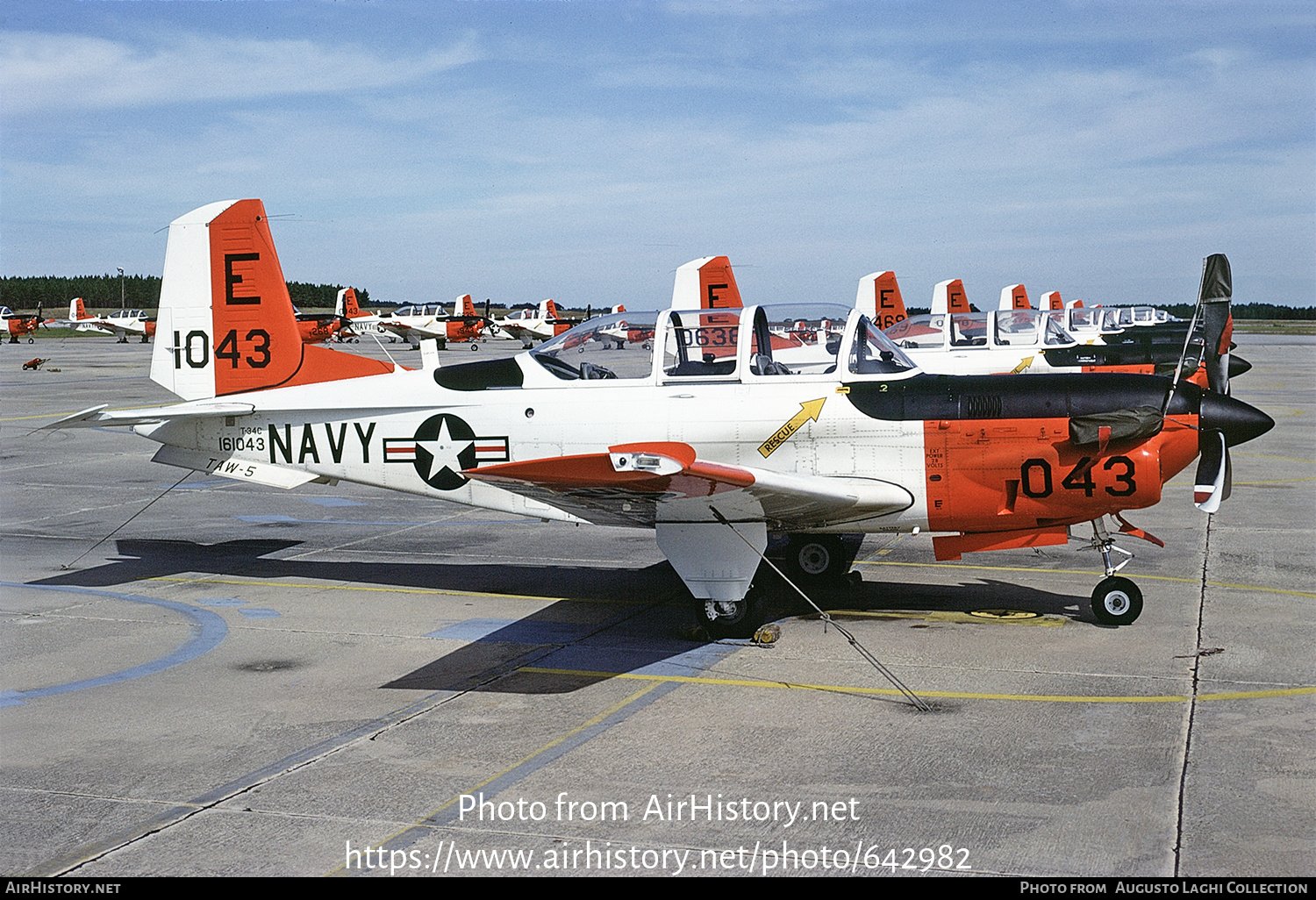 Aircraft Photo of 161043 / 1043 | Beech T-34C Turbo Mentor | USA - Navy | AirHistory.net #642982