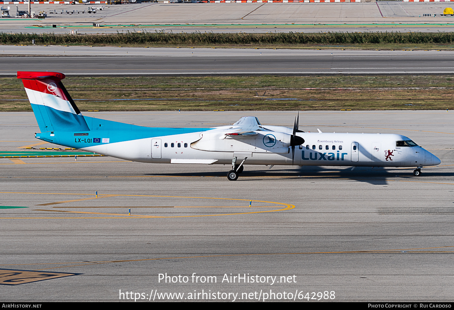 Aircraft Photo of LX-LQI | Bombardier DHC-8-402 Dash 8 | Luxair | AirHistory.net #642988