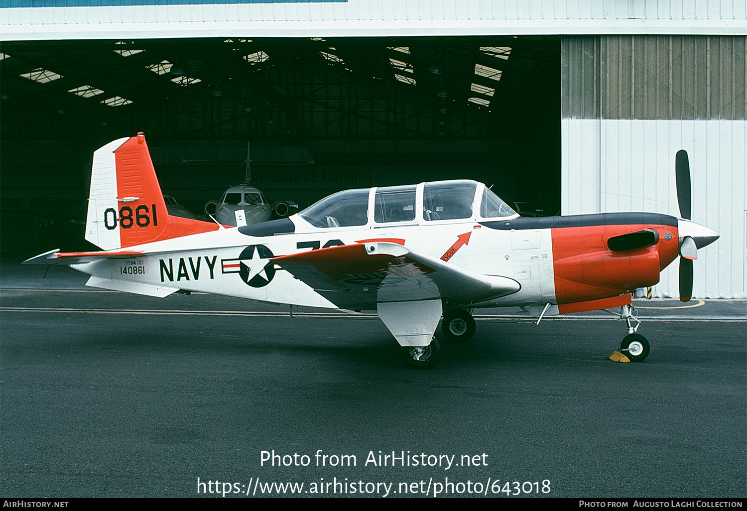 Aircraft Photo of 140861 / 0861 | Beech YT-34C Turbo Mentor | USA - Navy | AirHistory.net #643018