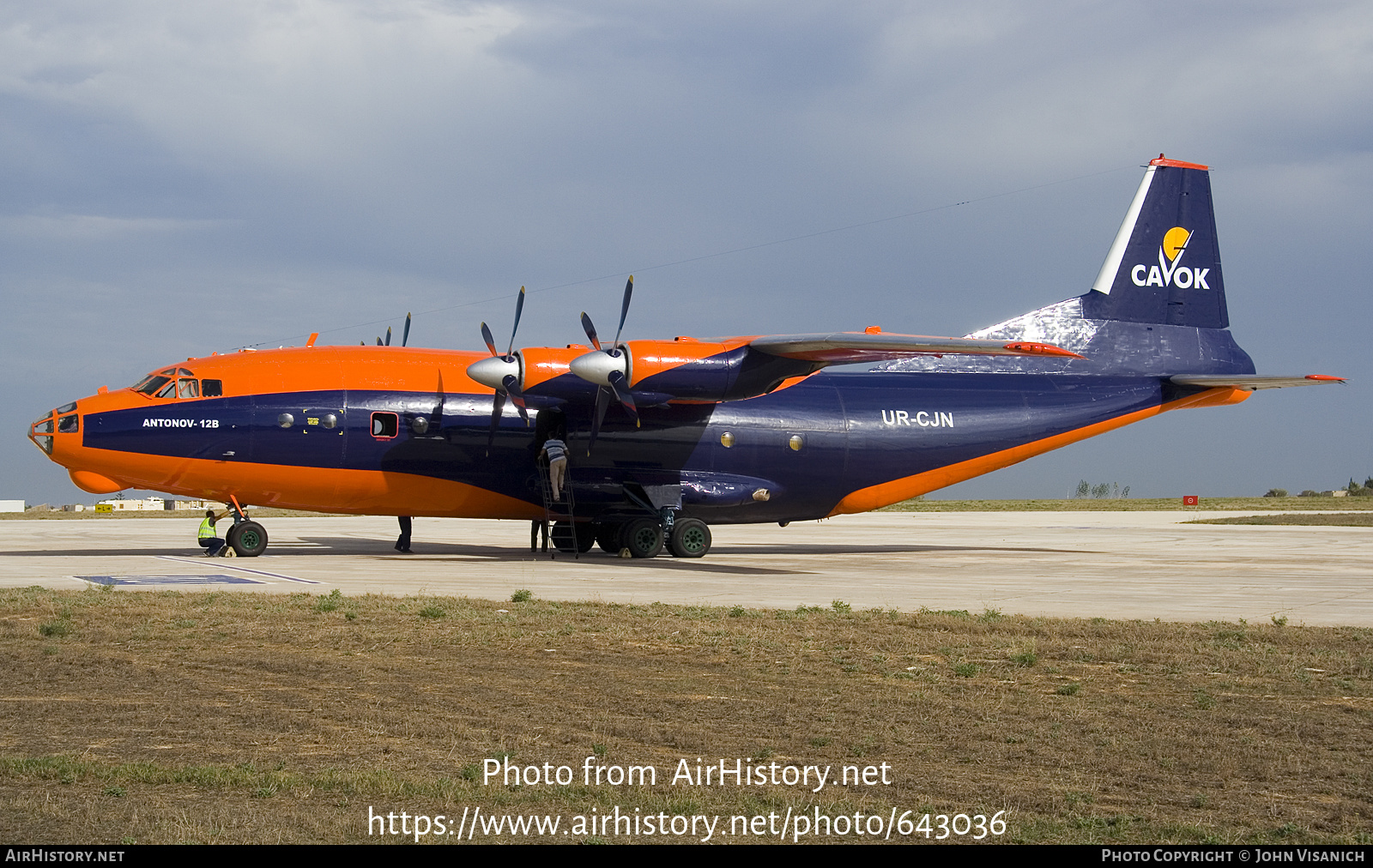 Aircraft Photo of UR-CJN | Antonov An-12TB | Cavok Air | AirHistory.net #643036