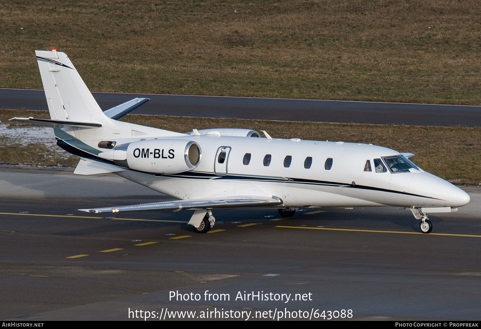 Aircraft Photo of OM-BLS | Cessna 560XL Citation XLS+ | AirHistory.net #643088