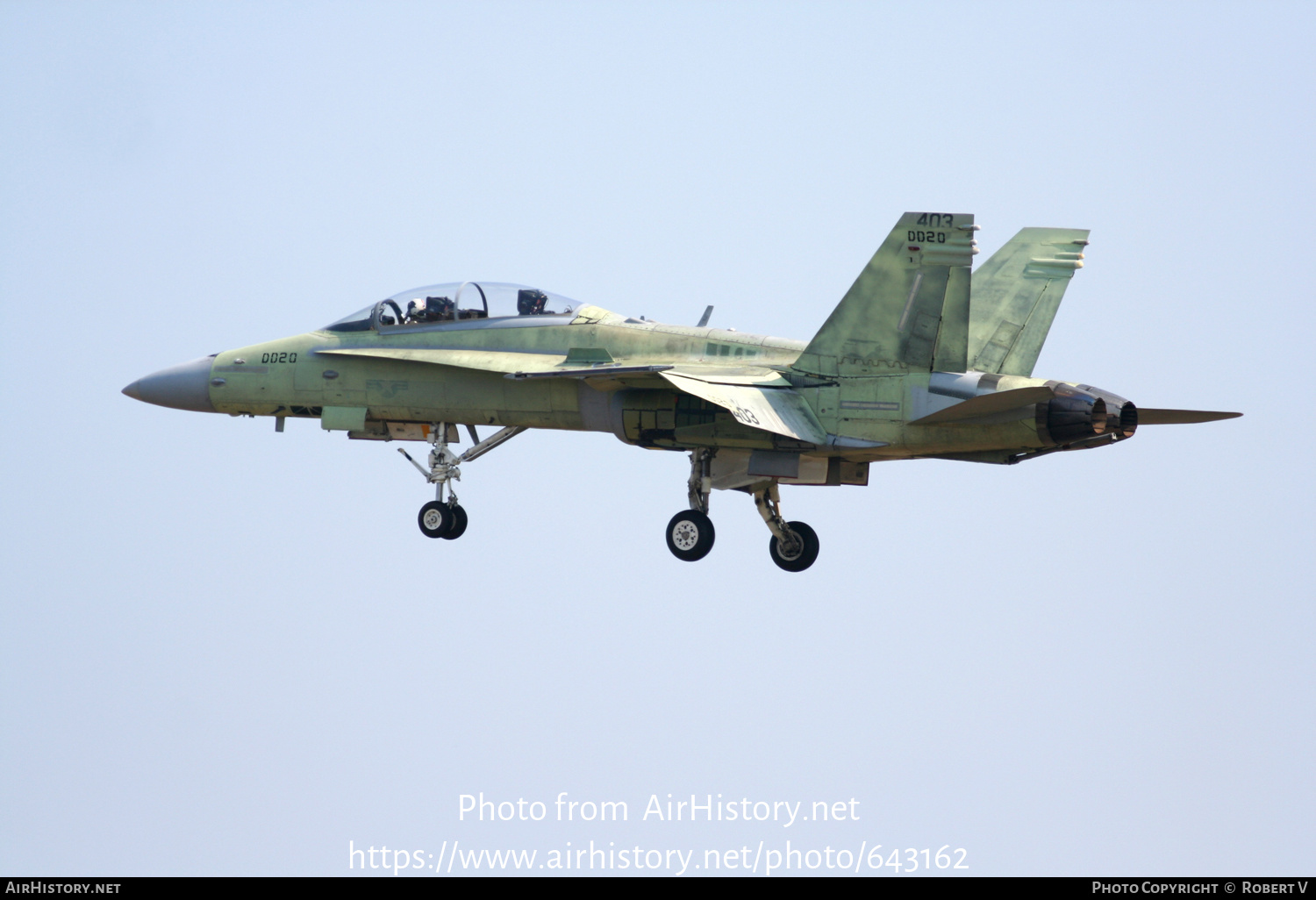 Aircraft Photo of 163472 | McDonnell Douglas F/A-18D Hornet | USA - Navy | AirHistory.net #643162