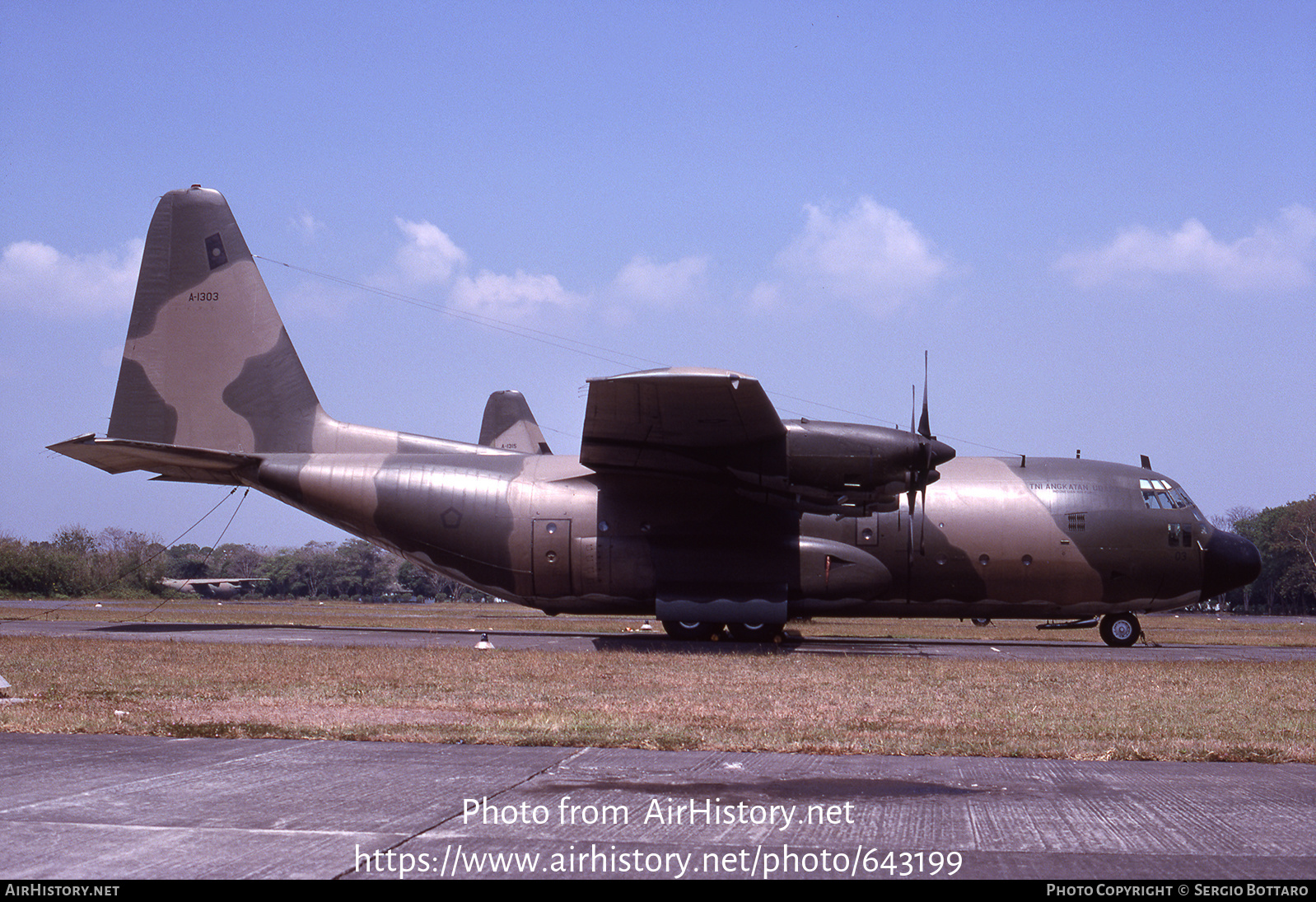 Aircraft Photo of A-1303 | Lockheed C-130B Hercules (L-282) | Indonesia - Air Force | AirHistory.net #643199