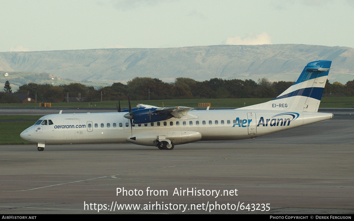 Aircraft Photo of EI-REG | ATR ATR-72-202 | Aer Arann | AirHistory.net #643235