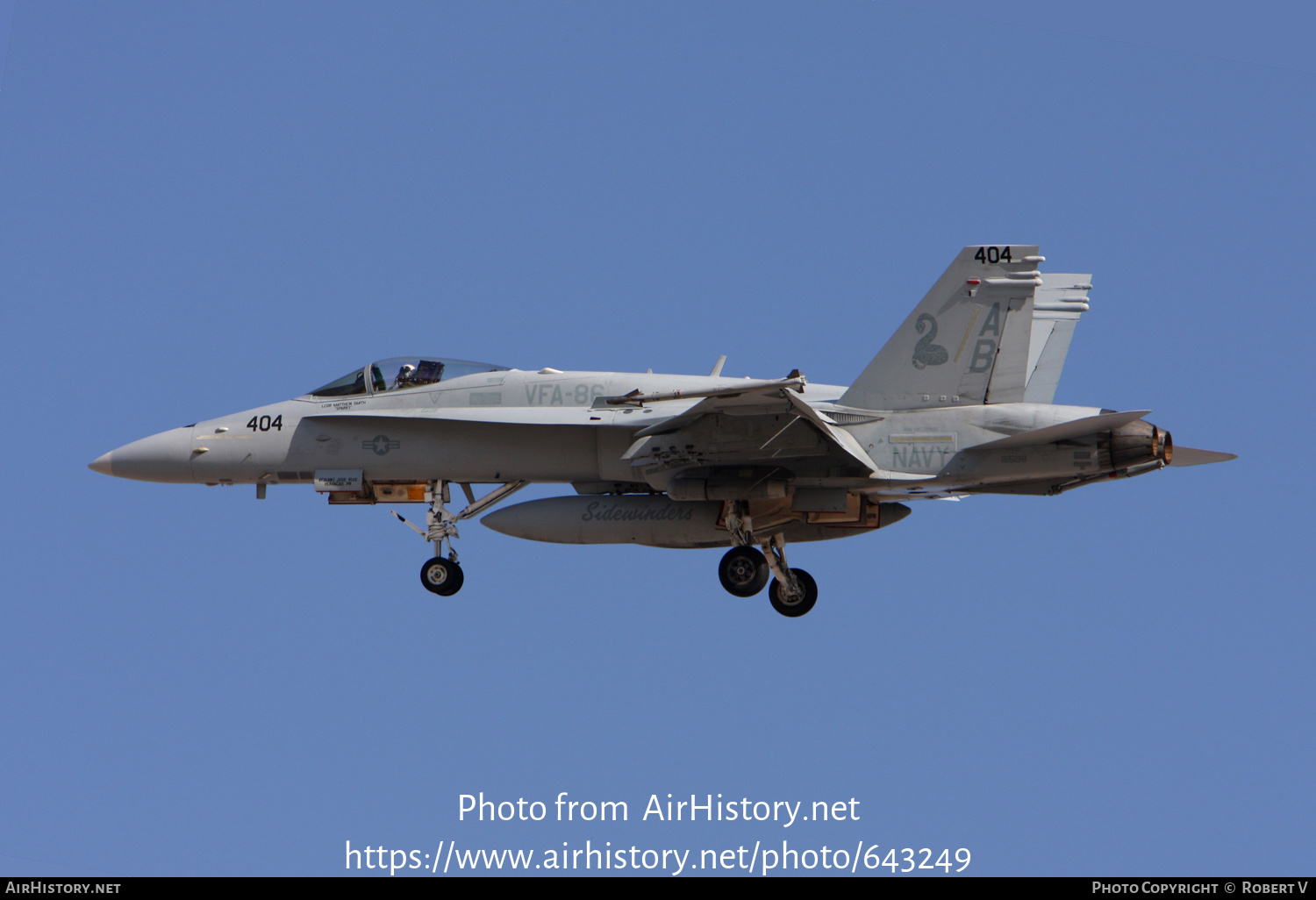 Aircraft Photo of 165198 | McDonnell Douglas F/A-18C Hornet | USA - Navy | AirHistory.net #643249