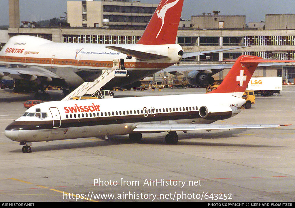 Aircraft Photo of HB-IDO | McDonnell Douglas DC-9-32 | Swissair | AirHistory.net #643252