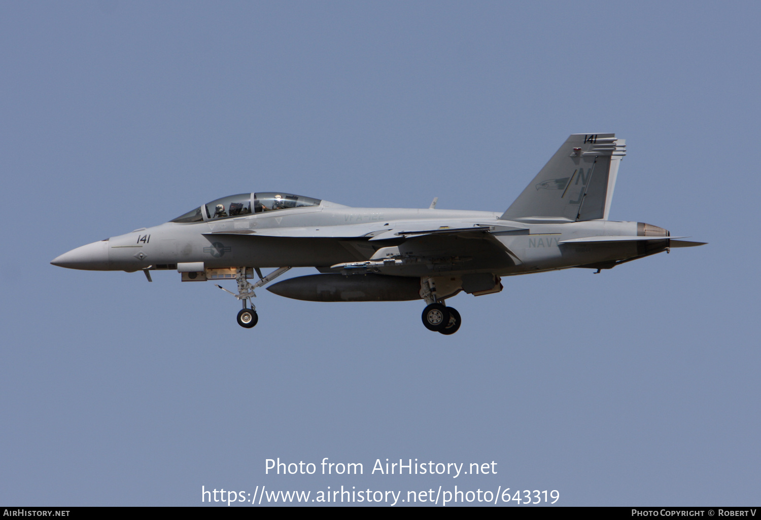 Aircraft Photo of 166844 | Boeing F/A-18F Super Hornet | USA - Navy | AirHistory.net #643319