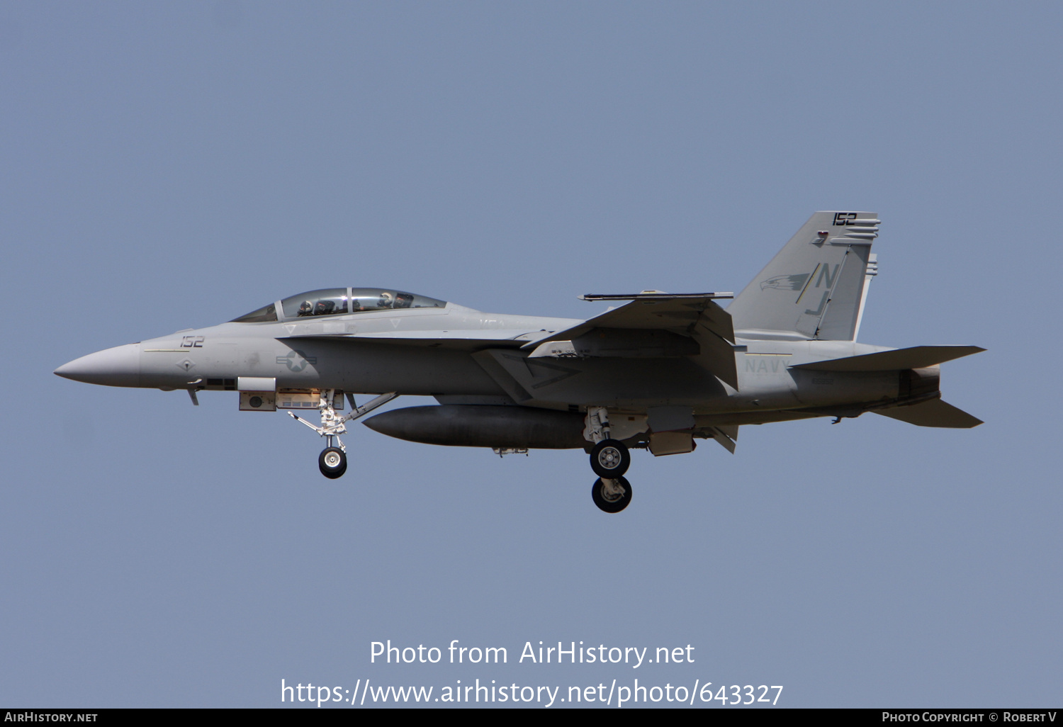 Aircraft Photo of 166852 | Boeing F/A-18F Super Hornet | USA - Navy | AirHistory.net #643327