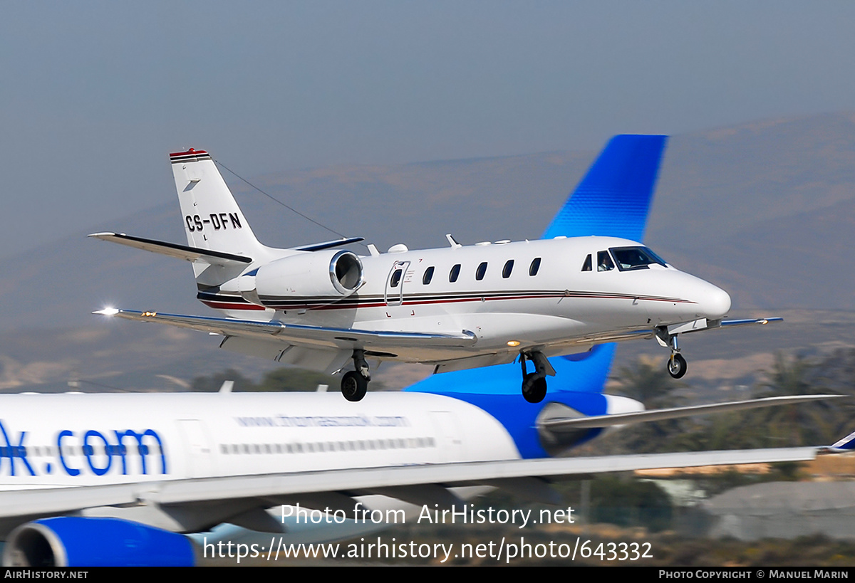 Aircraft Photo of CS-DFN | Cessna 560XL Citation Excel | AirHistory.net #643332