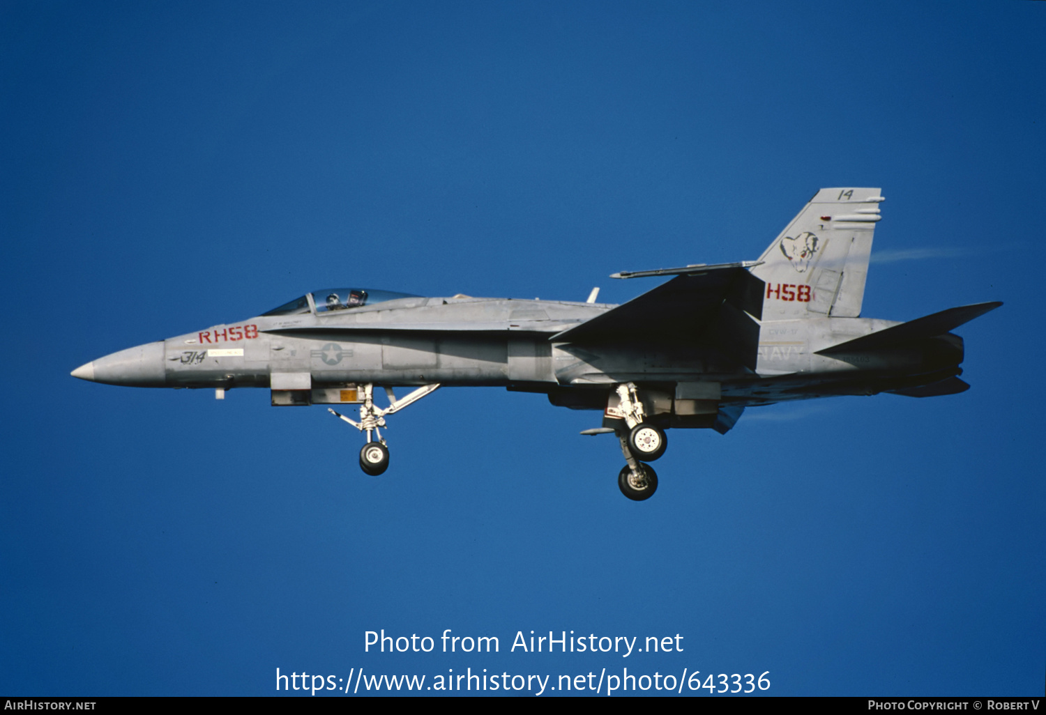 Aircraft Photo of 165403 | McDonnell Douglas F/A-18C Hornet | USA - Navy | AirHistory.net #643336