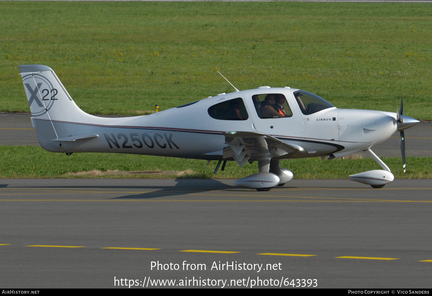 Aircraft Photo of N250CK | Cirrus SR-22 G3-X | AirHistory.net #643393