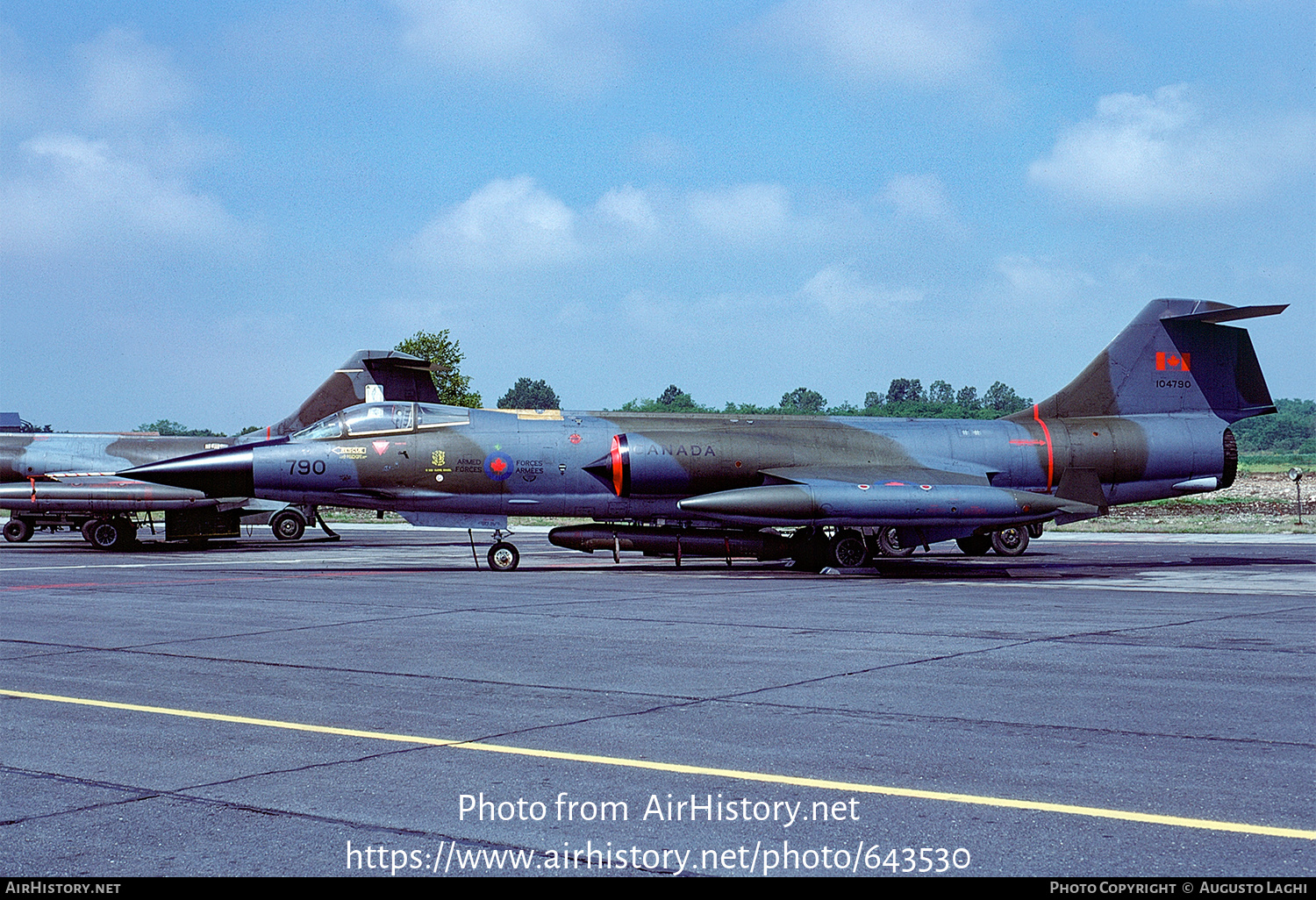 Aircraft Photo of 104790 | Lockheed CF-104 Starfighter | Canada - Air Force | AirHistory.net #643530