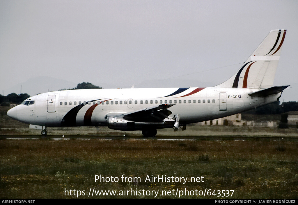 Aircraft Photo of F-GCSL | Boeing 737-222 | Air Liberté | AirHistory.net #643537