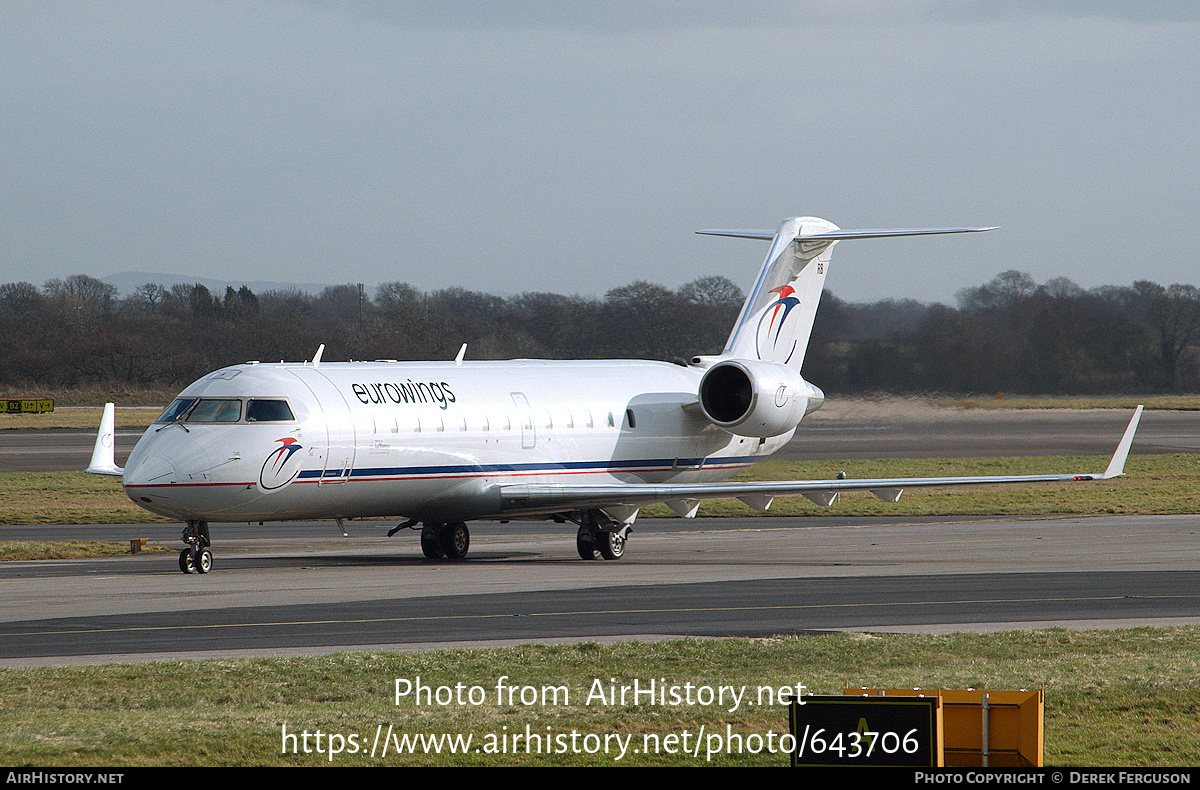 Aircraft Photo of D-ACRB | Bombardier CRJ-200ER (CL-600-2B19) | Eurowings | AirHistory.net #643706