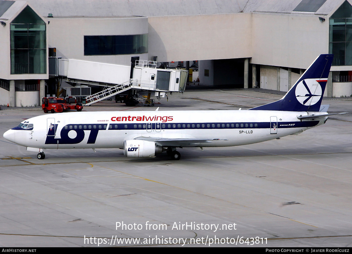 Aircraft Photo of SP-LLD | Boeing 737-45D | Centralwings | AirHistory.net #643811