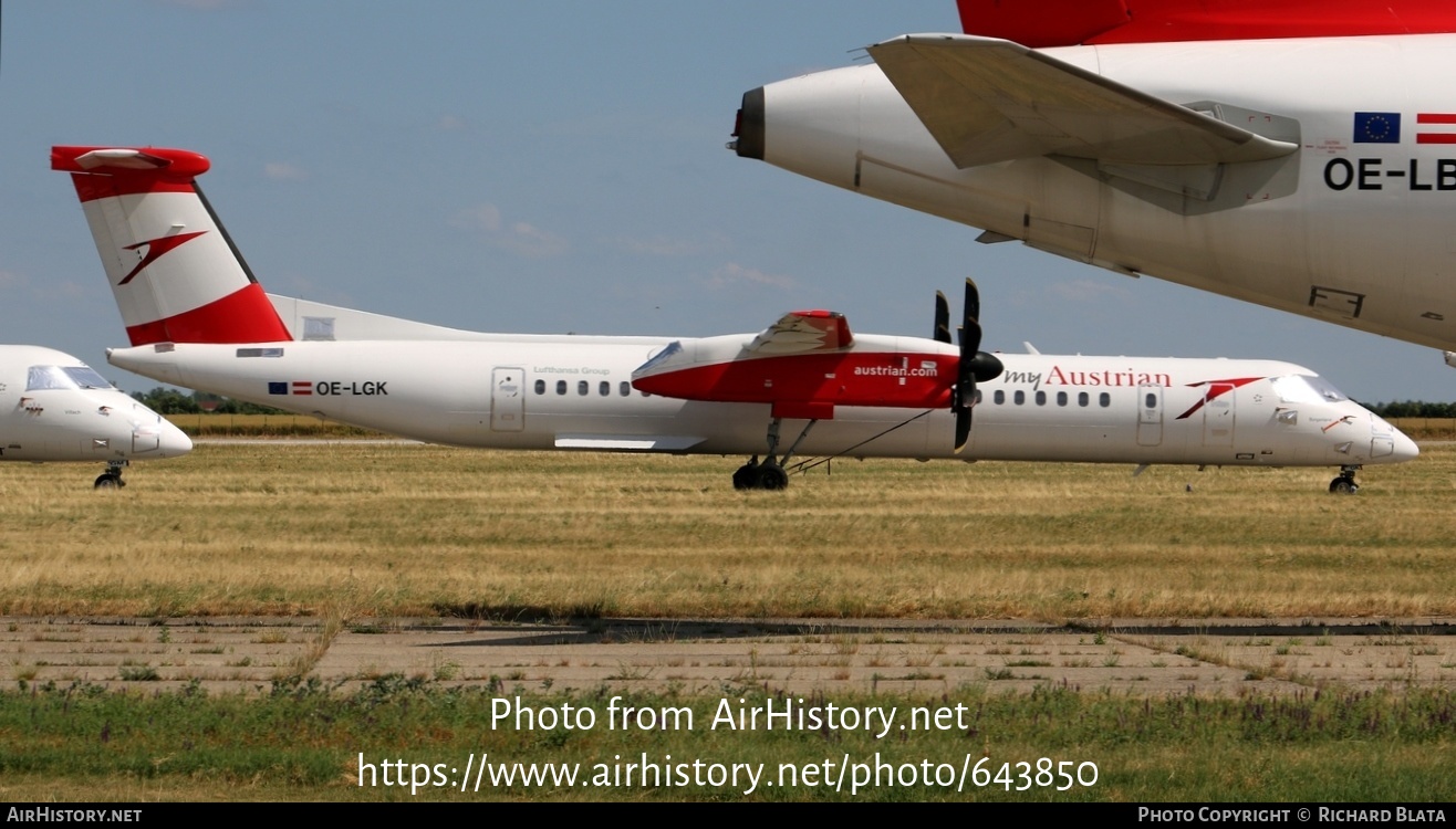 Aircraft Photo of OE-LGK | Bombardier DHC-8-402 Dash 8 | MyAustrian | AirHistory.net #643850